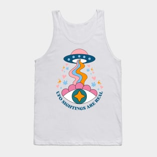 UFO sightings are real. Tank Top